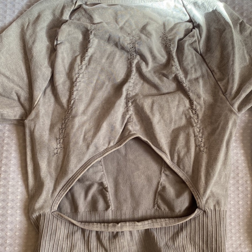 Free People Good Karma Long Sleeve Runsie XS/S NWOT - Picture 9 of 11